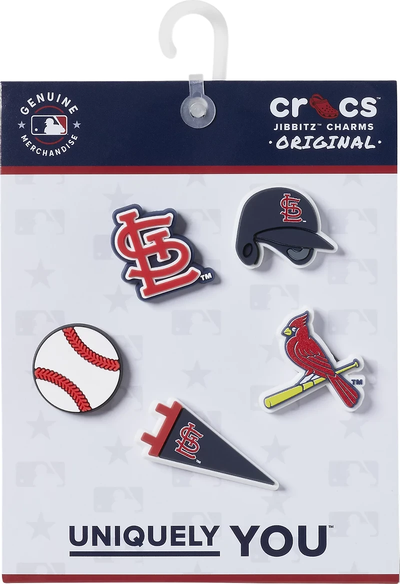 Crocs St. Louis Cardinals Jibbitz 5-Pack