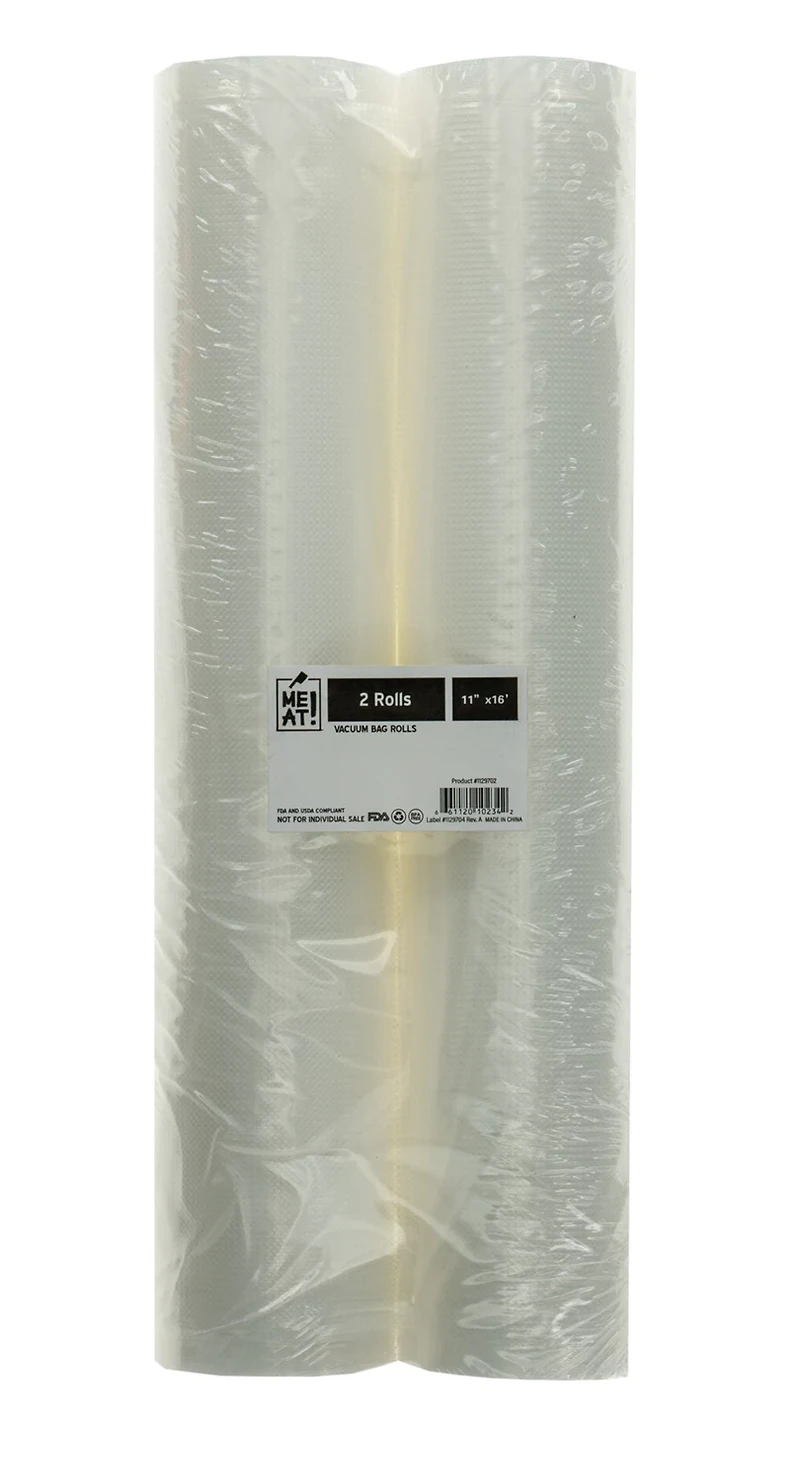 MEAT! Vacuum Bag Roll 11 in - 2 pack