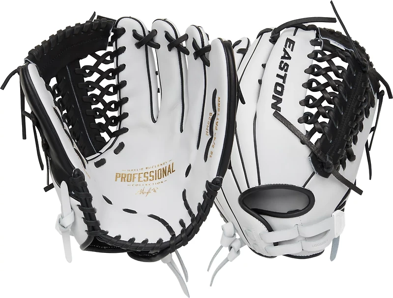 EASTON 12.75 in Professional Collections Signature Series Haylie McCleney Fast-Pitch Softball Outfield Mitt Left-handed