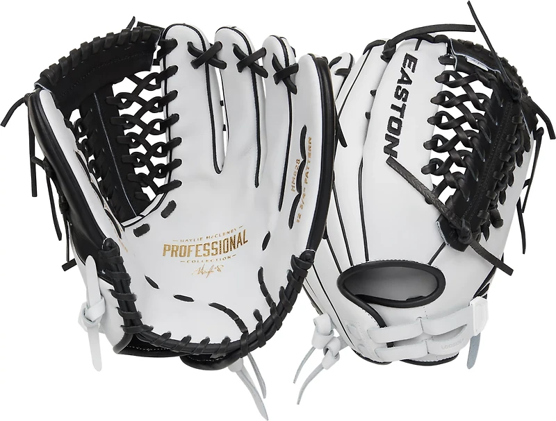 EASTON 12.75 in Professional Collections Signature Series Haylie McCleney Fast-Pitch Softball Outfield Mitt Left-handed