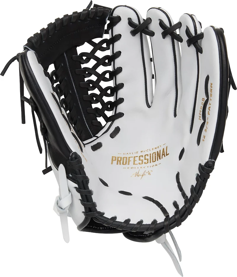 EASTON 12.75 in Professional Collections Signature Series Haylie McCleney Fast-Pitch Softball Outfield Mitt Left-handed