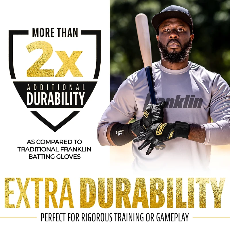 Franklin Adult MLB Infinite Series Power Strap Batting Gloves