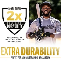 Franklin Adult MLB Infinite Series Power Strap Batting Gloves