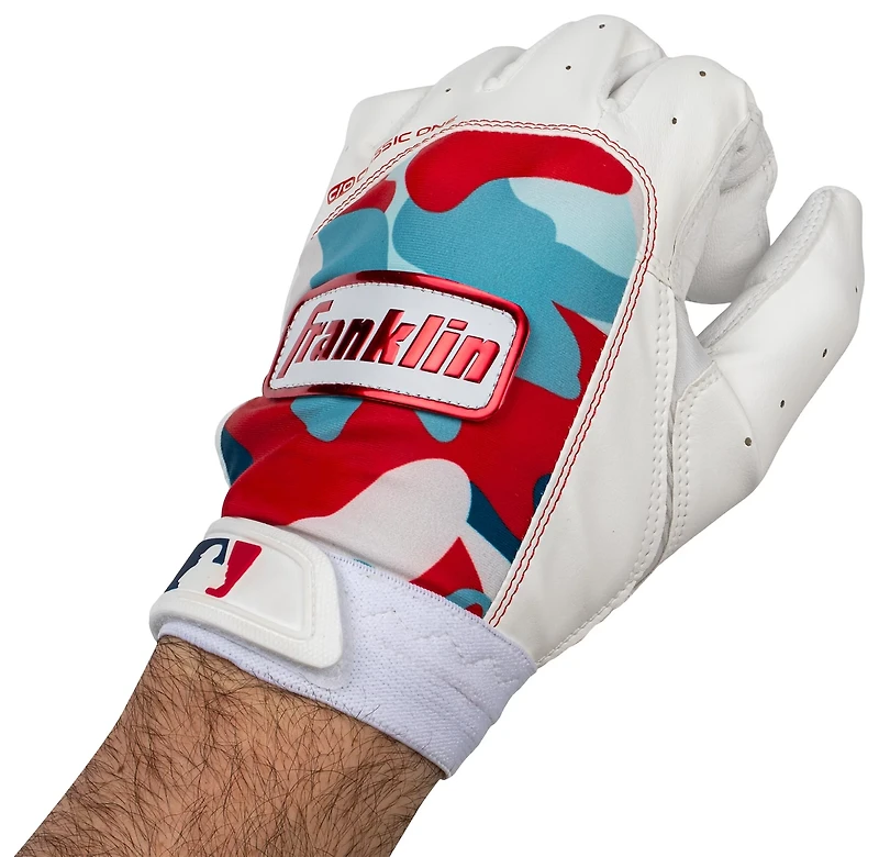 Franklin Boys' MLB Classic One Hi-Lite Batting Gloves