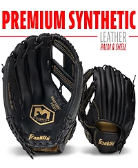 Franklin Sports 11 in. Youth Field Master Baseball and Softball Glove Left-Handed