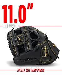 Franklin Sports 11 in. Youth Field Master Baseball and Softball Glove Left-Handed