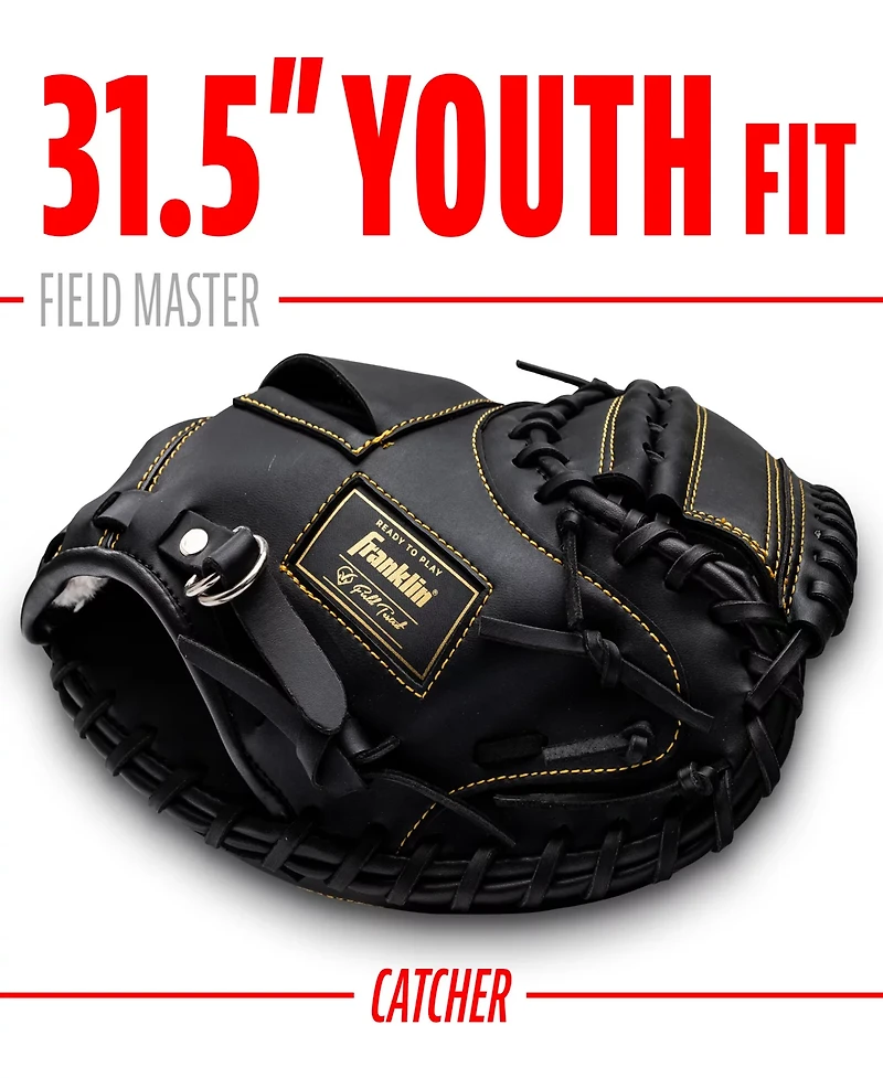 Franklin Sports 31.5 in. Field Master Half-Moon Web Catchers Baseball Glove