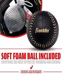 Franklin Youth Meshtek 9.5" T-ball Glove with Ball