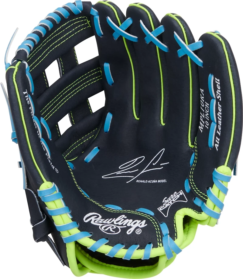 Rawlings 10 in Youth Mark of Pro Lite Ronald Acuna Fielding Glove