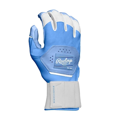 Rawlings Workhorse Baseball Batting Gloves with Compression Strap