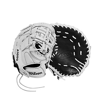 Wilson 12.5 in A1000 1620 Infield Fastpitch Softball First Base Mitt
