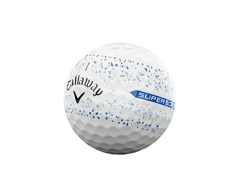 Callaway 2024 SuperSoft Splatter Golf Balls 12-Pack