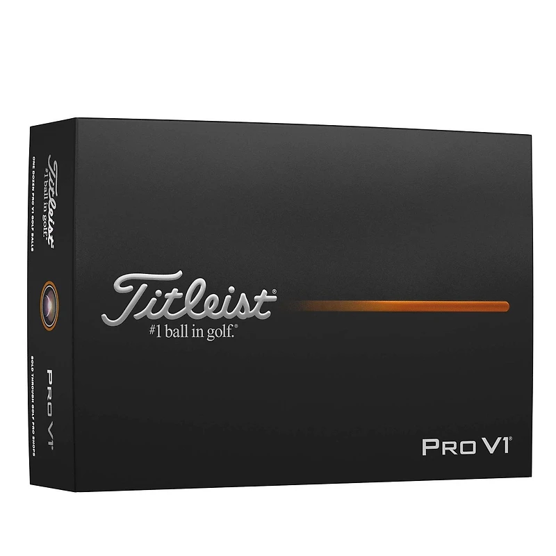 Titleist 2025 Pro V1 Enhanced Alignment Golf Balls 12-Pack