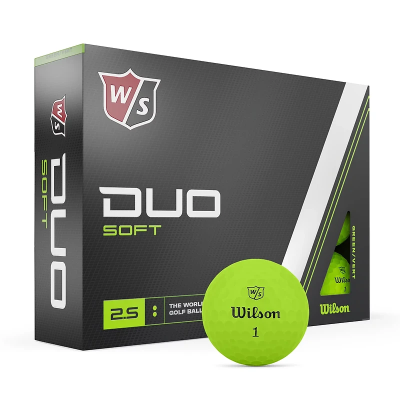 Wilson Duo Soft Matte Golf Balls 12-Pack