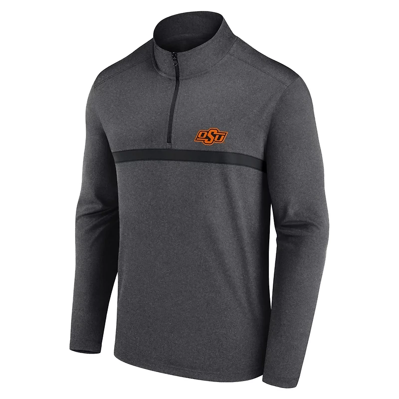 Fanatics Men's Oklahoma State University Head to Head 1/4 Zip Top