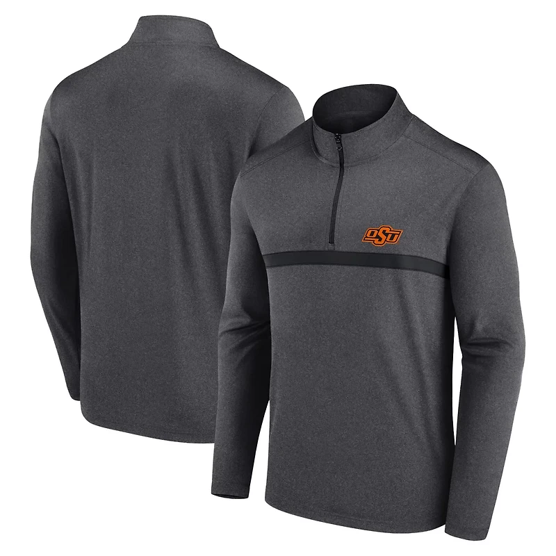 Fanatics Men's Oklahoma State University Head to Head 1/4 Zip Top