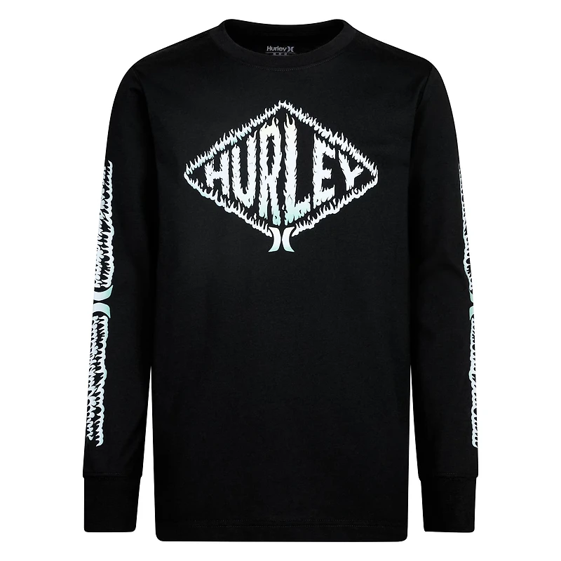 Hurley Flame On Long Sleeve Tee
