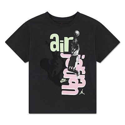 Jordan Girls' MJ Air Jumble Graphic T-shirt