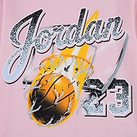 Jordan Girls' She's On Fire Script Graphic T-shirt