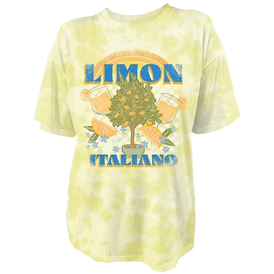Live Outside the Limits Women's Limon Italiano Oversized Graphic T-shirt