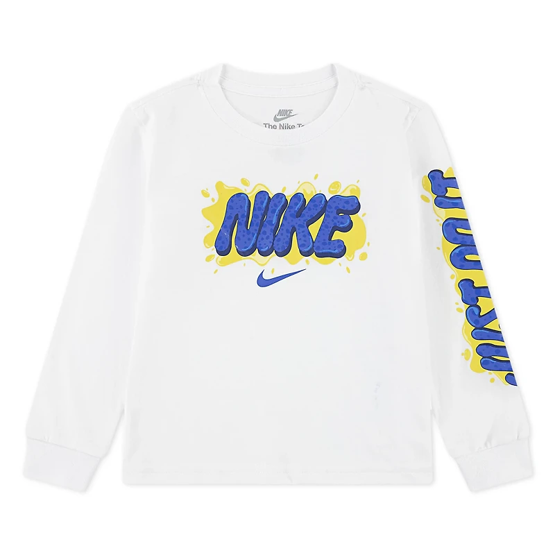 Nike Boys' TDLR SLIME Long Sleeve T-shirt