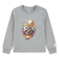 Nike Boys' Toddler JDI FOOTBALL Long Sleeve T-shirt