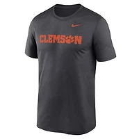Nike Clemson Tigers Primetime Legend Wordmark T-Shirt