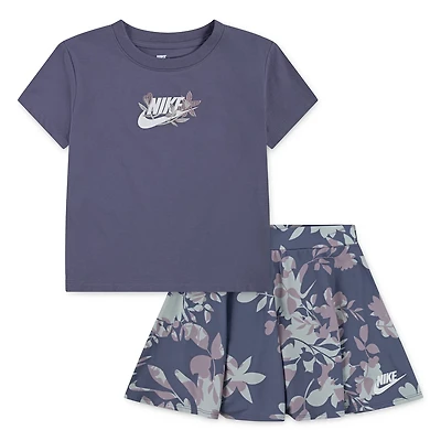 Nike Club Toddler Tee and Printed Scooter 2-Piece Set