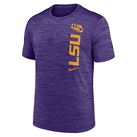 Nike LSU Tigers 2024 Sideline Velocity Performance T-Shirt