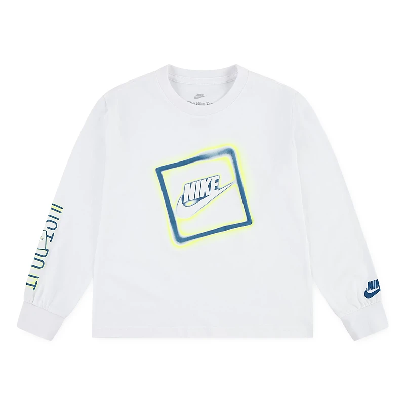 Nike Neon Box Futura Long Sleeve Tee