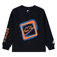 Nike Neon Box Futura Long Sleeve Tee