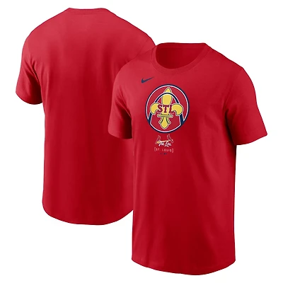 Nike St Louis Cardinals 2024 City Connect Large Logo T-Shirt