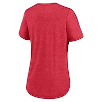 Nike St Louis Cardinals 2024 City Connect Scoop Neck Tri-Blend T-Shirt