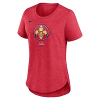 Nike St Louis Cardinals 2024 City Connect Scoop Neck Tri-Blend T-Shirt