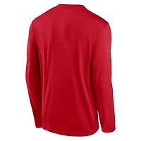 Nike St Louis Cardinals Authentic Collection Practice Performance Long Sleeve T-Shirt