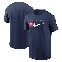 Nike St Louis Cardinals Team Swoosh Lockup T-Shirt