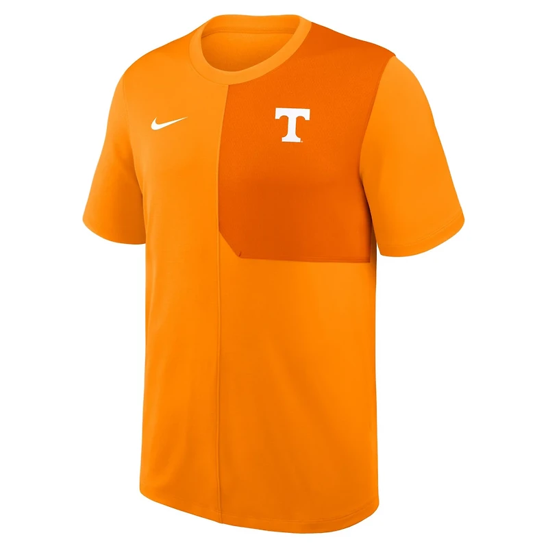 Nike Tennessee Volunteers 2025 Sideline UV Performance Coach T-Shirt