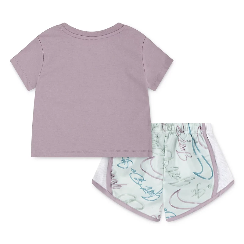 Nike Toddler Swoosh Tee and Tempo Shorts 2-Piece Set