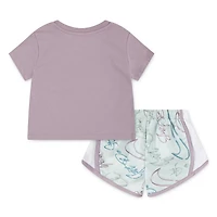 Nike Toddler Swoosh Tee and Tempo Shorts 2-Piece Set