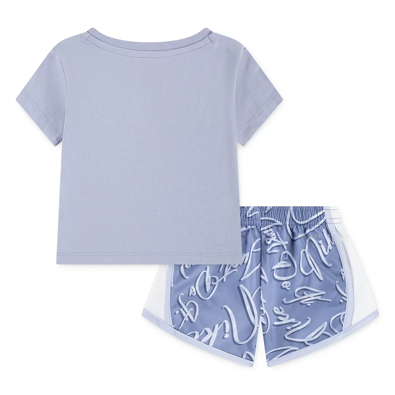 Nike Toddlers' Swoosh Tee and Tempo Shorts 2-Piece Set