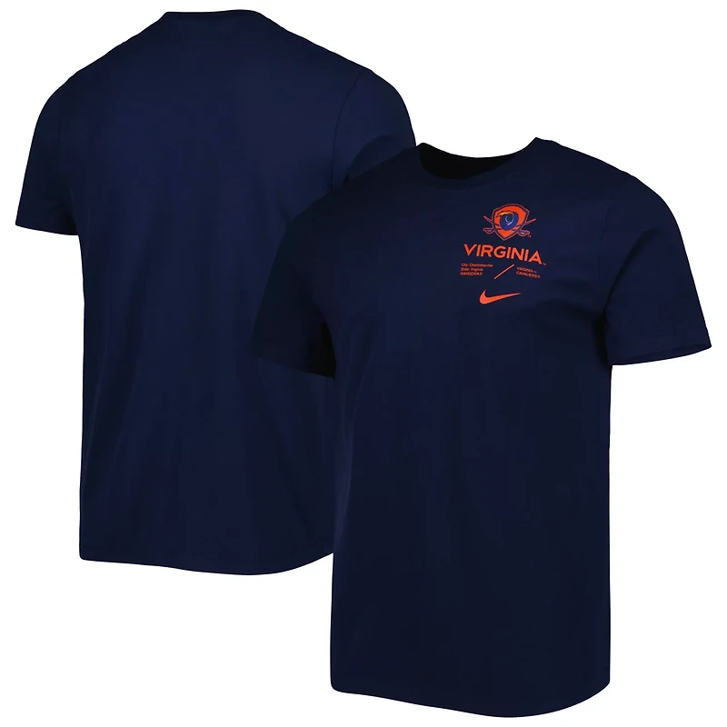 Nike Virginia Cavaliers Team Practice Performance T-Shirt