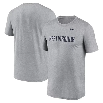 Nike West Virginia Mountaineers Primetime Legend Wordmark T-Shirt