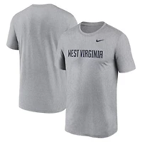Nike West Virginia Mountaineers Primetime Legend Wordmark T-Shirt