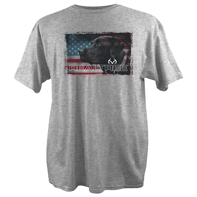 Realtree Men's Americana Lab Short Sleeve T-shirt