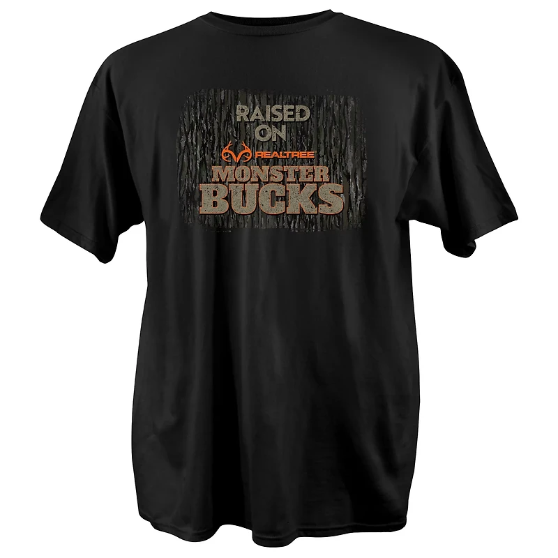 Realtree Men's Monster Bucks Short Sleeve T-shirt