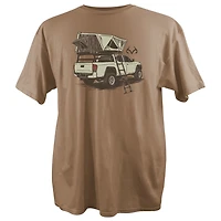 Realtree Men's Truck Camper Short Sleeve T-shirt