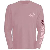 Realtree Women's Script Long Sleeve Graphic T-shirt