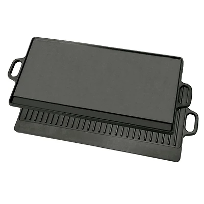 Bayou Classic® 28 in Cast Iron Reversible Rectangular Griddle