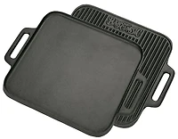 Bayou Classic 14 in Cast Iron Reversible Square Griddle