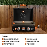 Blackstone On The Go 22 in Tabletop Griddle with Hood